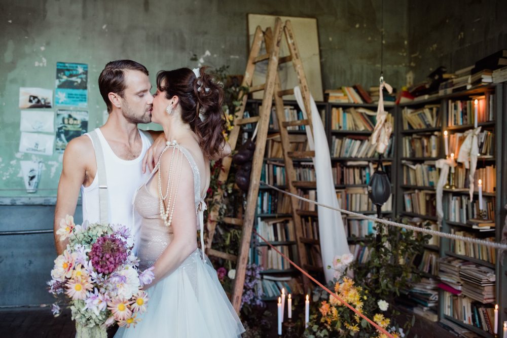 Une inspiration mariage qui casse les codes : entre boxe, danse & élégance.