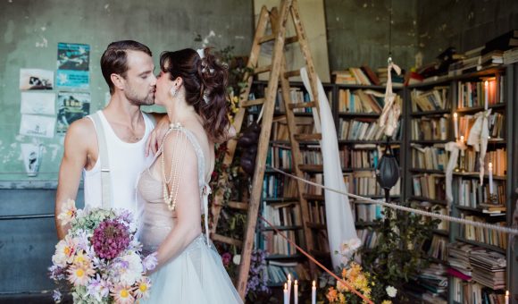 Une inspiration mariage qui casse les codes : entre boxe, danse & élégance.
